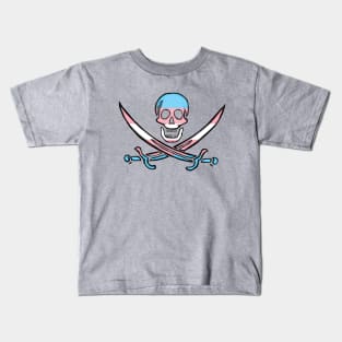 Transgender Pirate Pride Kids T-Shirt